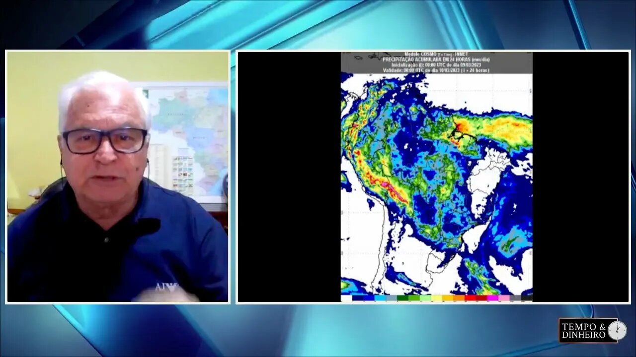 Dia abafado, com temperaturas elevadas e temporais espalhados pelo Brasil