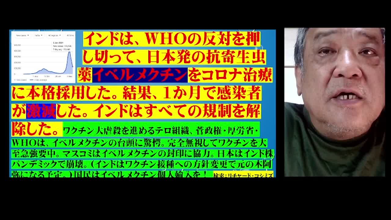 2021.06.11リチャード・コシミズ新型コロナウイルス戦争２９３