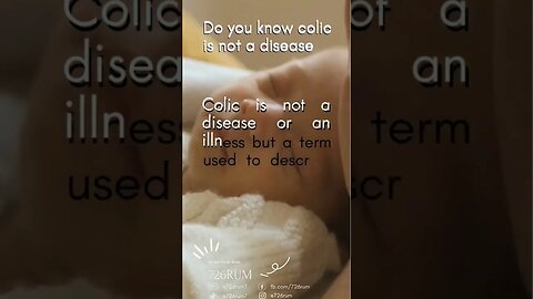 colic is disease? #baby #cry #sleep #how-to