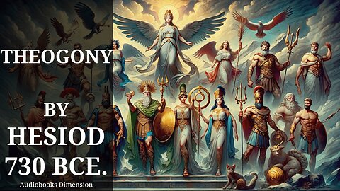 Origin Of Greek Gods, Hesiod's Theogony Dramatized Audiobook 🎵