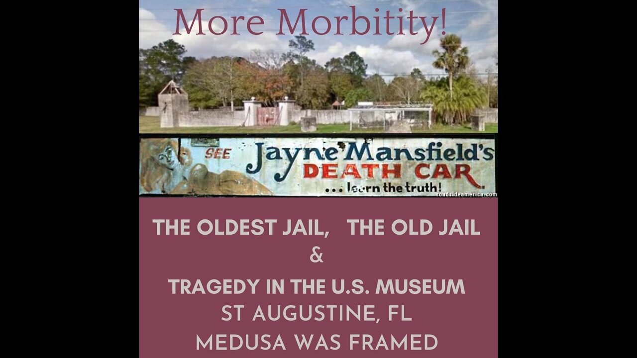 MORE MORBIDITY IN ST AUGUSTINE!!! The Oldest Jail, THE Old Jail and the Tragedy in US Musuem