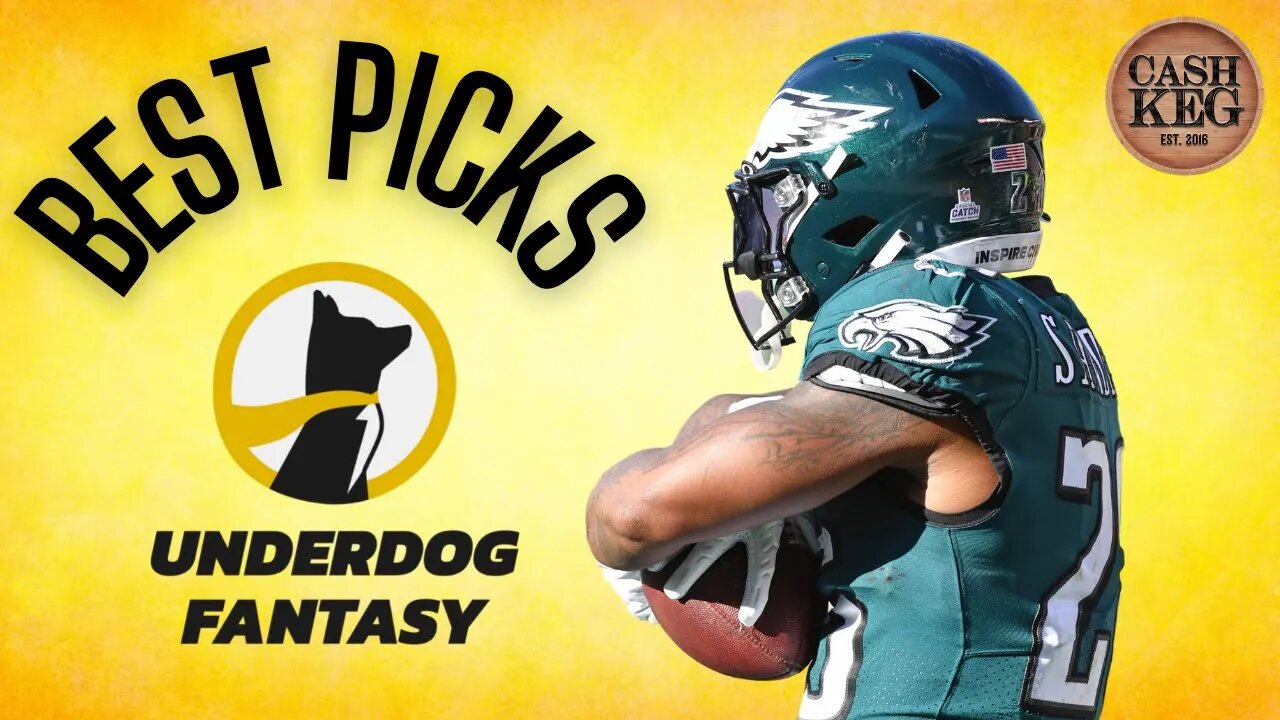 UNDERDOG FANTASY | PROP PICKS | NFL THURSDAY NIGHT FOOTBALL | 11/3/2022 | PICK'EM | BEST BETS