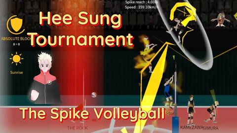 The Spike Volleyball - S-Tier Hee Sung vs Iron Wall / Nishikawa - Speed Run Test