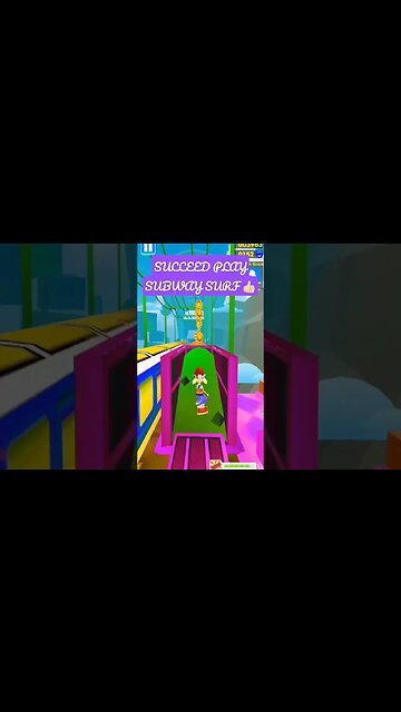 PLAY SUBWAY SURF FINALLY SUCCEED 👍🏻