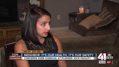 Concerns over chemical planned at JoCo facility