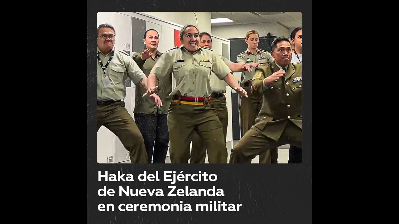 Haka de oficiales del Ejército de Nueva Zelanda