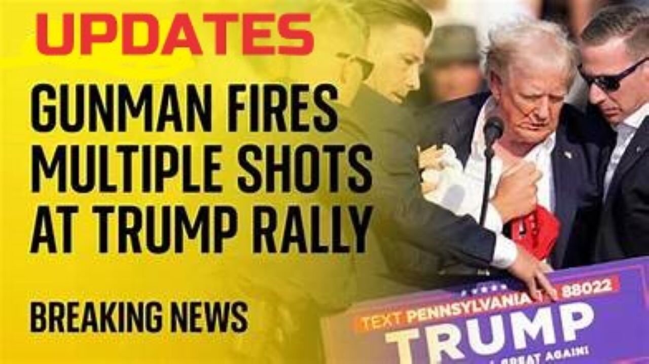 TONIGHT WE WILL SHARE SOME UPDATES ON THE TRUMP SHOOTING WITH VIDEO'S AND MORE!!