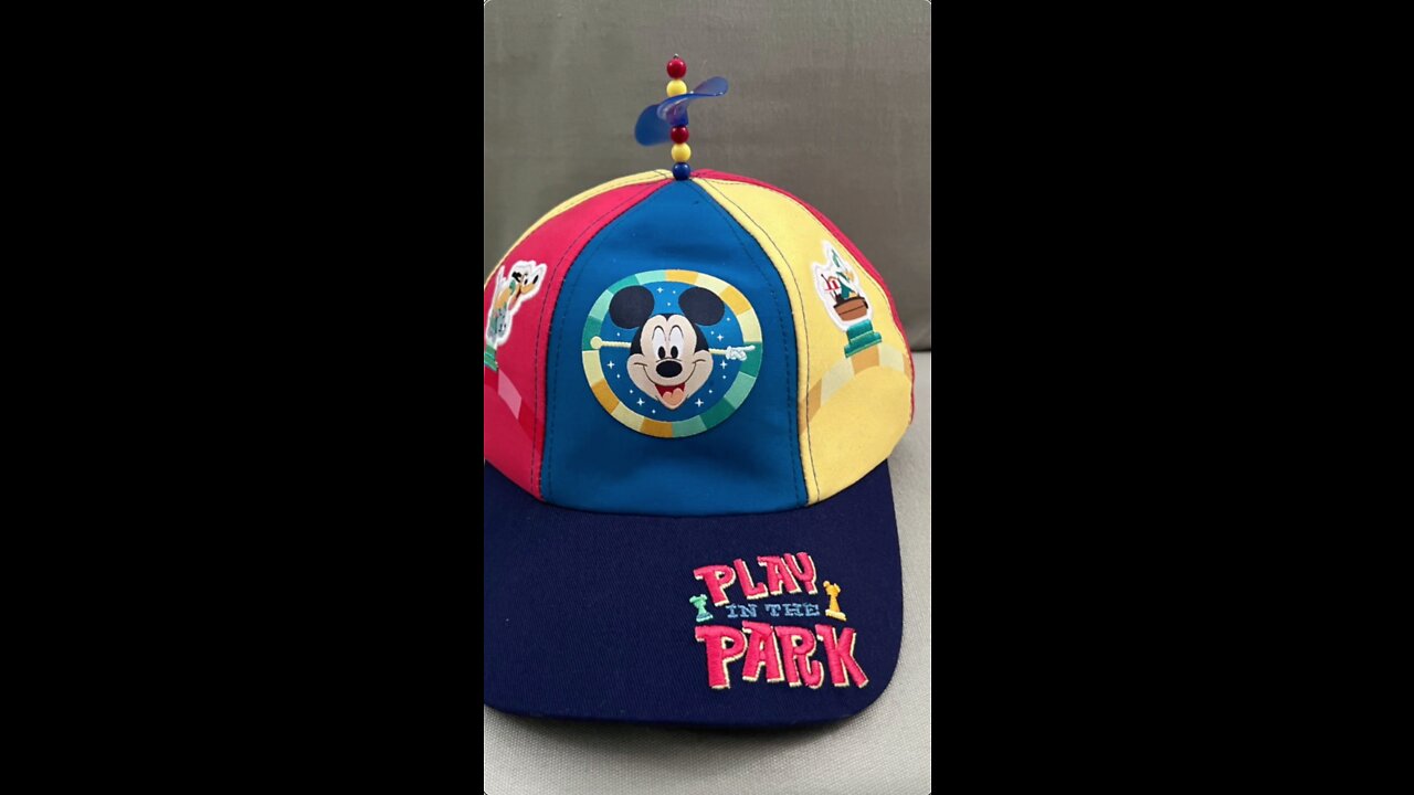 Disney Play in the Park Mickey Mouse and Friends Propeller Hat #shorts