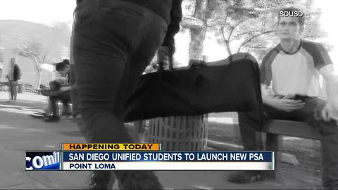 SD unified students launch PSA