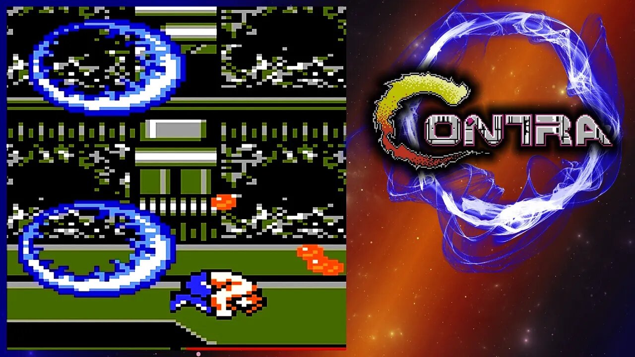 Can I beat Base 1 but I can't stop Jumping? - Contra