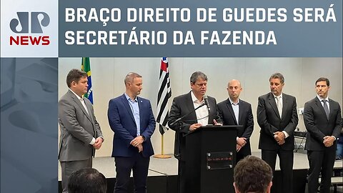 Tarcísio de Freitas anuncia nomes para o secretariado do governo de SP