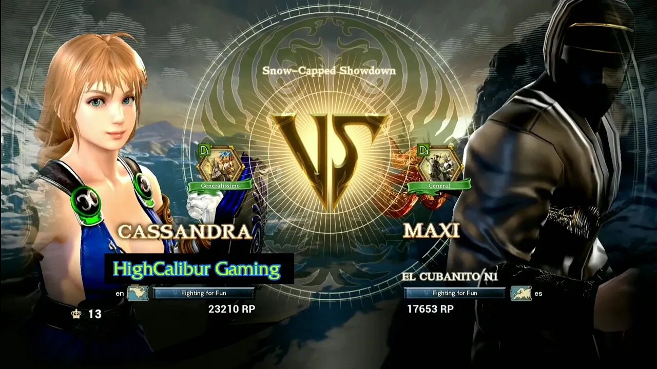 SoulCalibur VI: Cassandra vs. Maxi