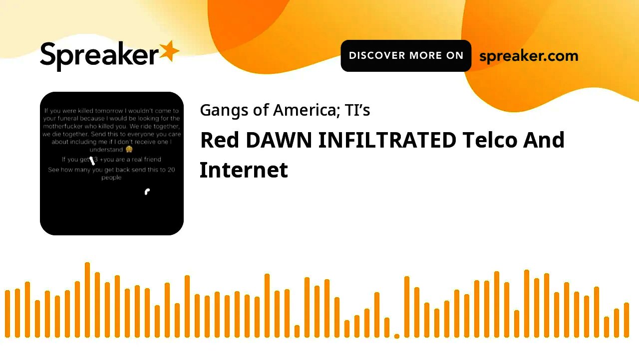 Red DAWN INFILTRATED Telco And Internet