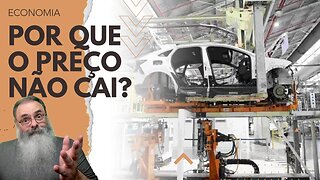 COM BAIXA DEMANDA, POR QUE preço dos CARROS NÃO ABAIXA? MONTADORAS preferem DESLIGAR FÁBRICAS