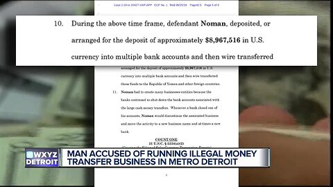 Man accused of running illegal money transfer business