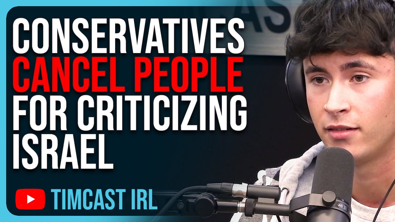 Conservatives CANCEL People For Criticizing Israel, Culture War GOES WEIRD