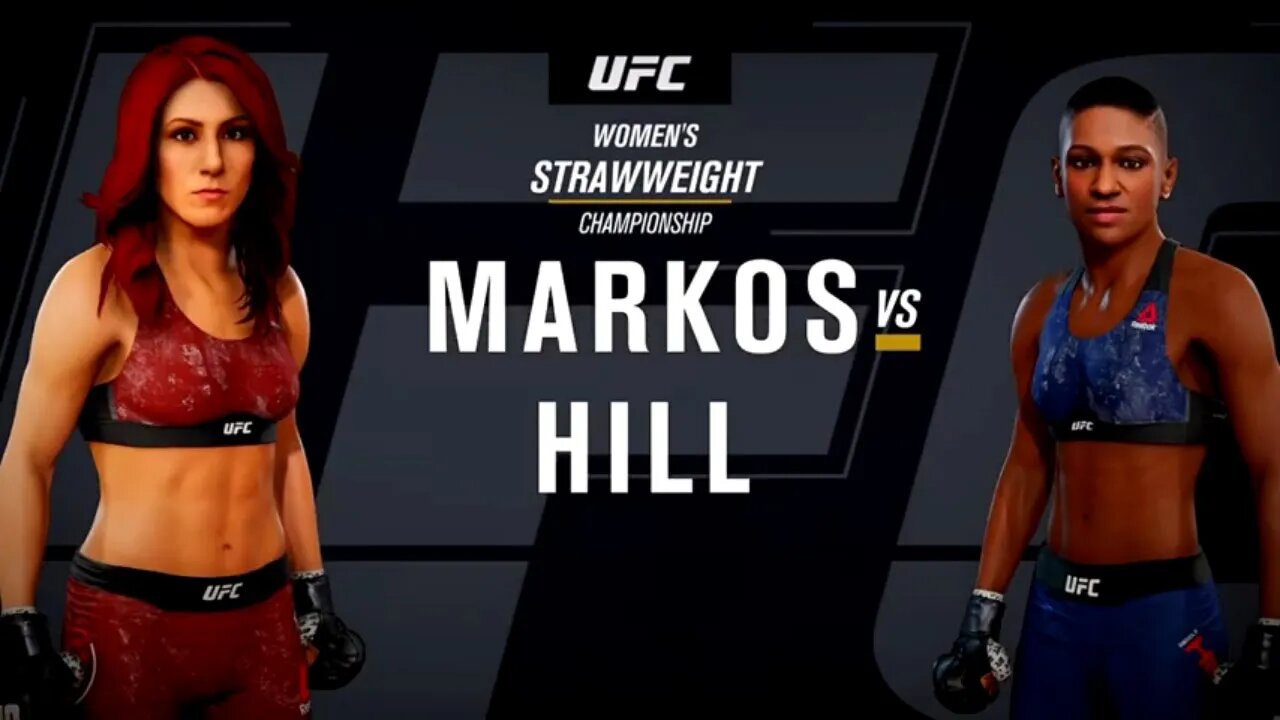 EA Sports UFC 3 Gameplay Angela Hill vs Randa Markos