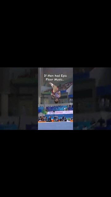 If Male Gymnasts had EPIC Floor Music #gymnastics #olympics #womensgymnastics