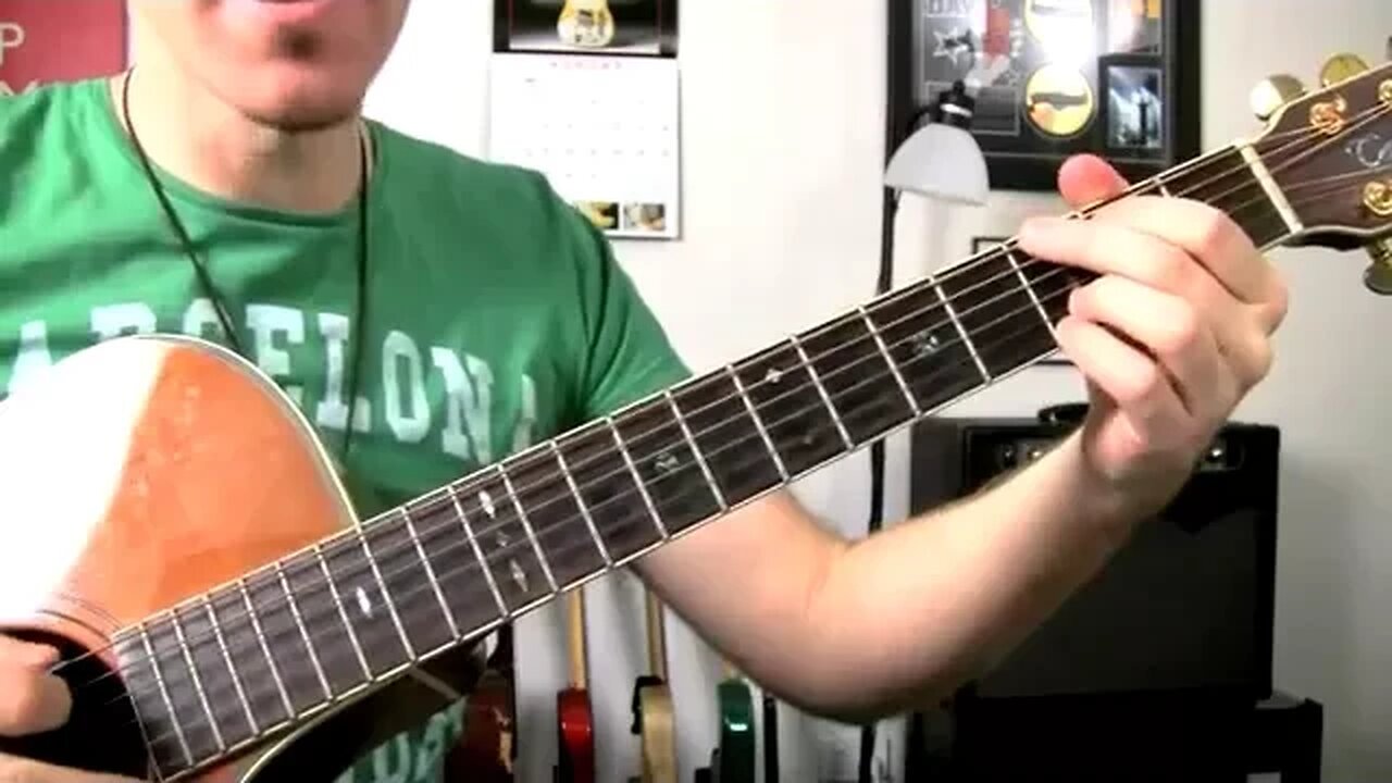 ‪Champagne Supernova‬ - ‪Oasis ‬★ Guitar Lesson - How To Play Easy Acoustic Songs