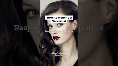 How does a female narcissist react to rejection #narcissist #shorts