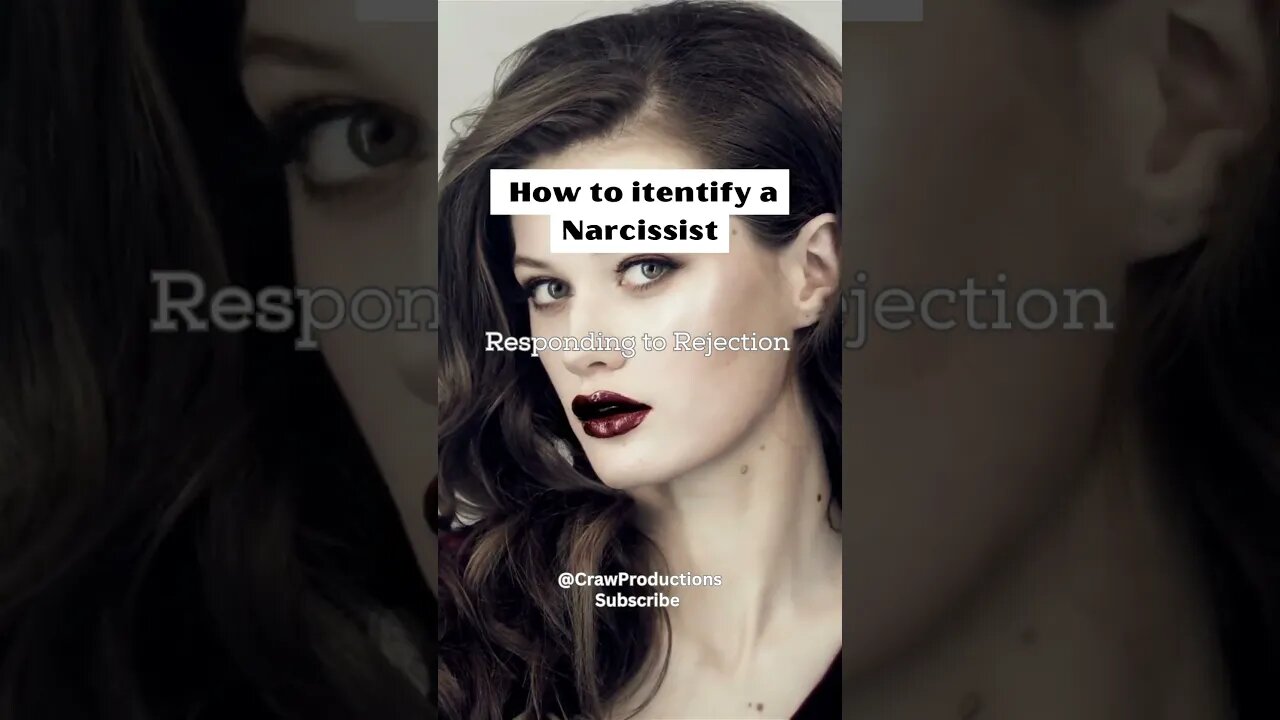 How does a female narcissist react to rejection #narcissist #shorts