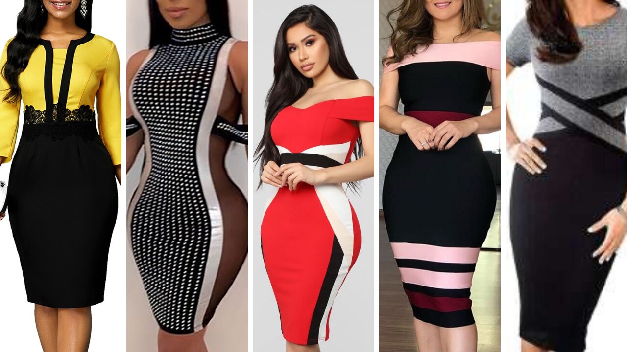 Bodycon Office Dresses/ Vestidos Bodycon para Oficinas...