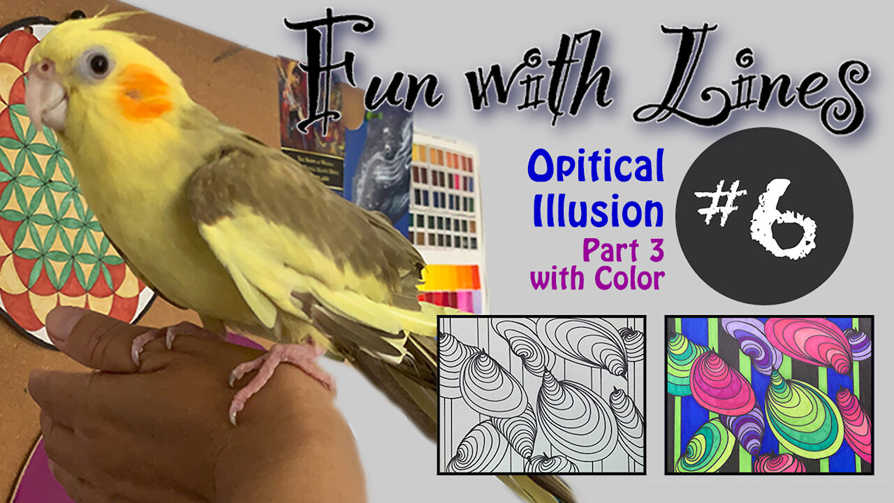 Optical Illusion Pt 3 With Color Lesson #6