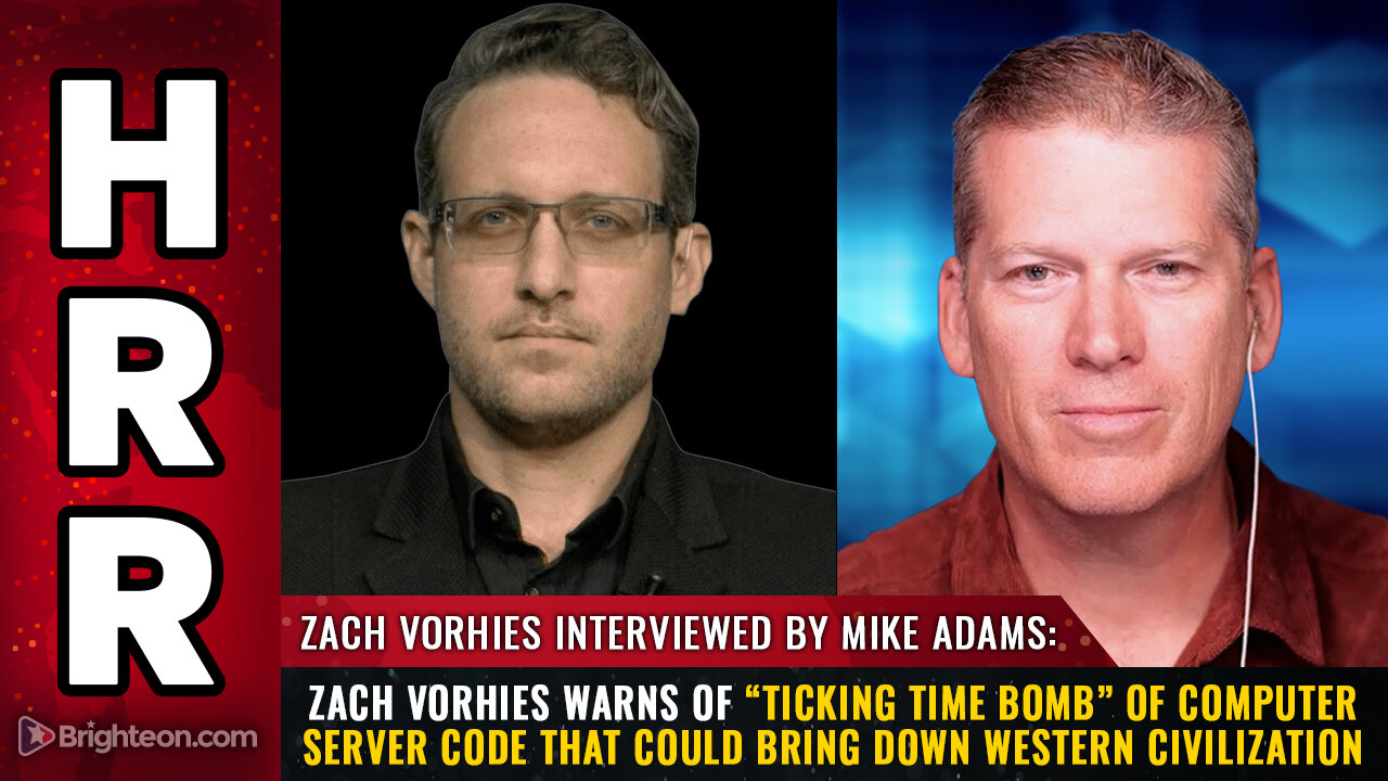 Zach Vorhies warns of “ticking TIME BOMB” of computer server code...