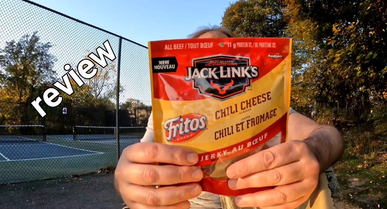 Jack Link's fritos chili cheese beef jerky Review