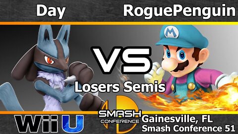 ONI|Day (Lucario) vs. RoguePenguin (Mario) - Losers Semis - SC51