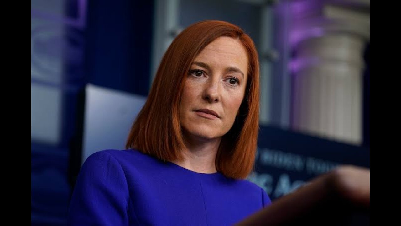 Psaki: "I have learned my lesson, I'm not going to do any politics from here or political analysis.
