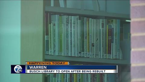 City of Warren getting new library