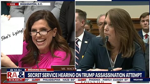 Nancy Mace (a.k.a. sweet eyes) questions the Head of the Secret Service