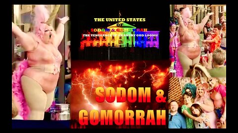 Gay Mafia Use Mass Formation Psychosis To Turn USA Into Sodom And Gomorrah Drag Queen Pedo Paradise