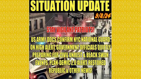 SG Anon. Juan O Savin ~ Situation Update 9/8/24 ~ Restored Republic > Judy Byington- Q+ White Hats
