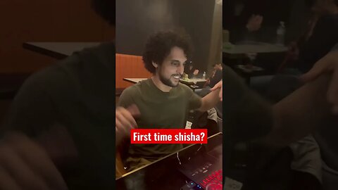 iAMCont3nt first time shisha #funny #shorts #reels #comedy #arabic #shisha #hookah #tiktok #foryou