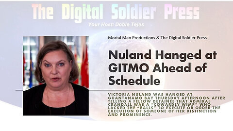 Victoria Nuland Hanged at GITMO Ahead of Schedule