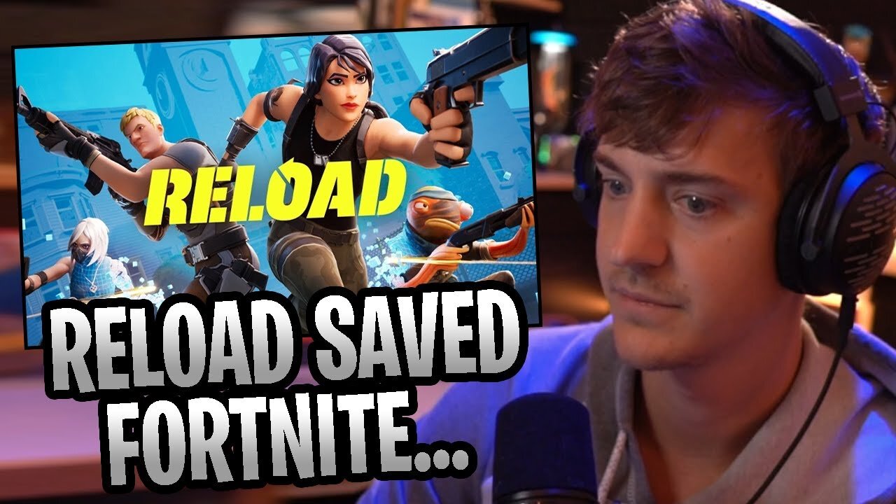 Ninja Explains Why Reload SAVED Him From Quitting Fortnite