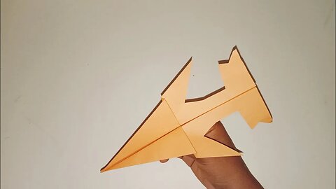 How To Make A Paper Airplane ✈️ - easy and beautiful paper airplane that fly far