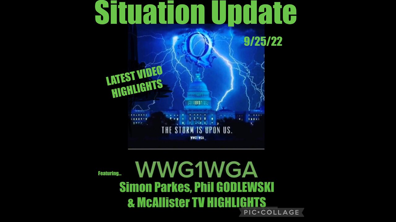 9/25/22 LATEST HIGHLIGHTS: SIMON PARKES, PHIL GODLEWSKI & MCALLISTER TV