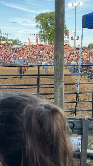 Breakaway Roping at Rodeo