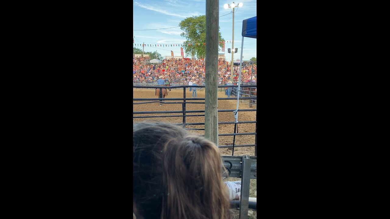 Breakaway Roping at Rodeo