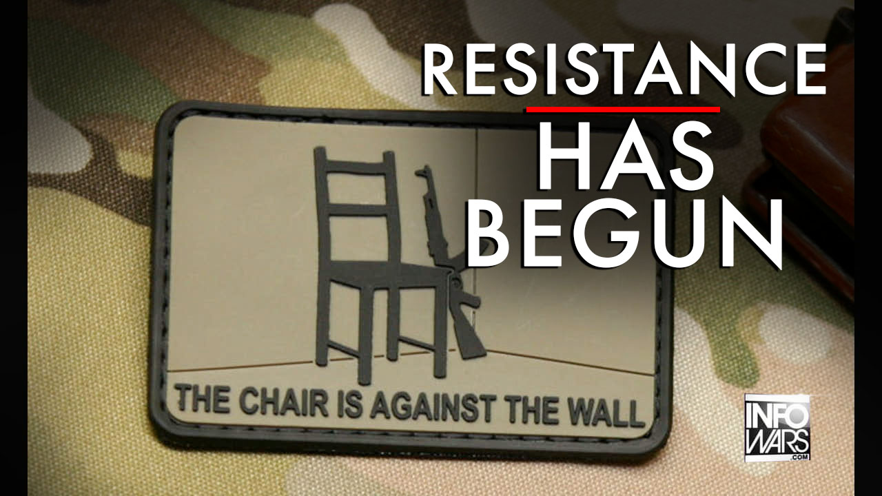 The Chair Is Against The Wall: Resistance Has Begun