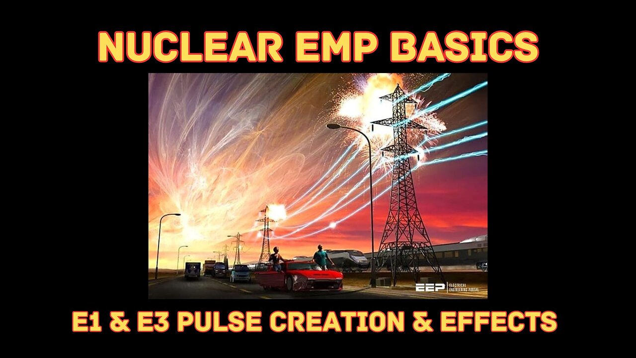 Nuclear EMP Basics: E1 & E3 Pulse Creation & Effects