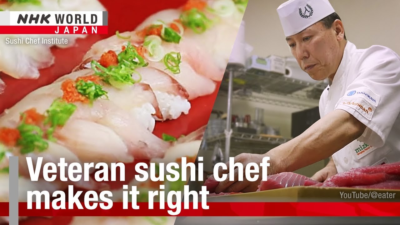 Veteran sushi chef makes it rightーNHK WORLD-JAPAN NEWS