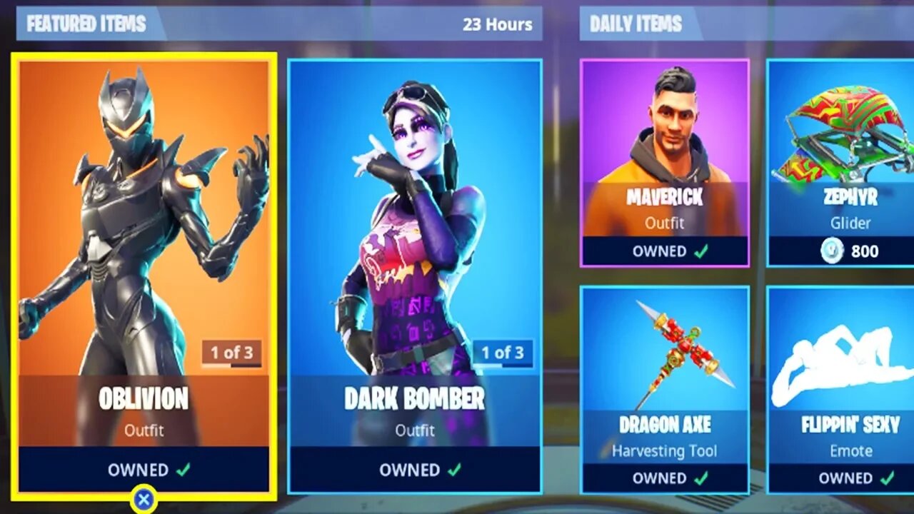 The New SKINS in Fortnite..