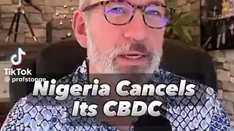 NIGERIA CANCELS ITS CBDC - (It Can be done)