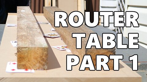 Router Table Part 1