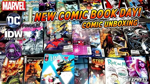 New COMIC BOOK Day - Marvel & DC Comics Unboxing October 26, 2022 - New Comics This Week 10-26-2022