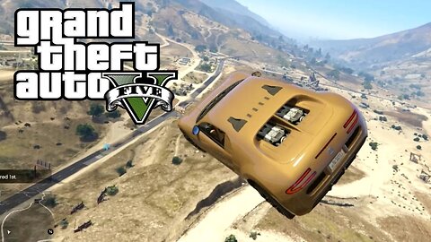 INSANE WALLRIDE RACES! (GTA 5: Funny Moments #1 w/NicsterV) Grand Theft Auto V